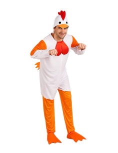 Costume di Gallo Taglia L - di alta qualità, ideale per il Carnevale, feste a tema ed eventi speciali.